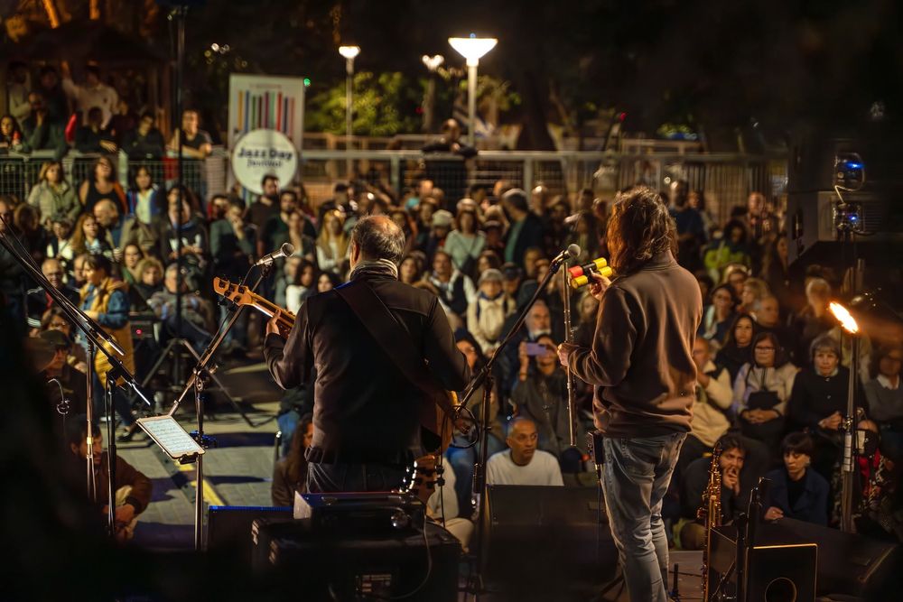 Στιγμή από το International Jazz Day Festival Χαλανδρίου